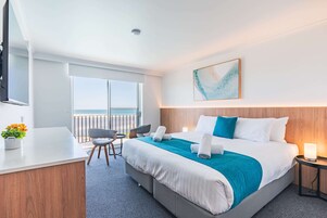 SBR Premium Ocean view King Room | 2 bedrooms, desk, laptop workspace, iron/ironing board