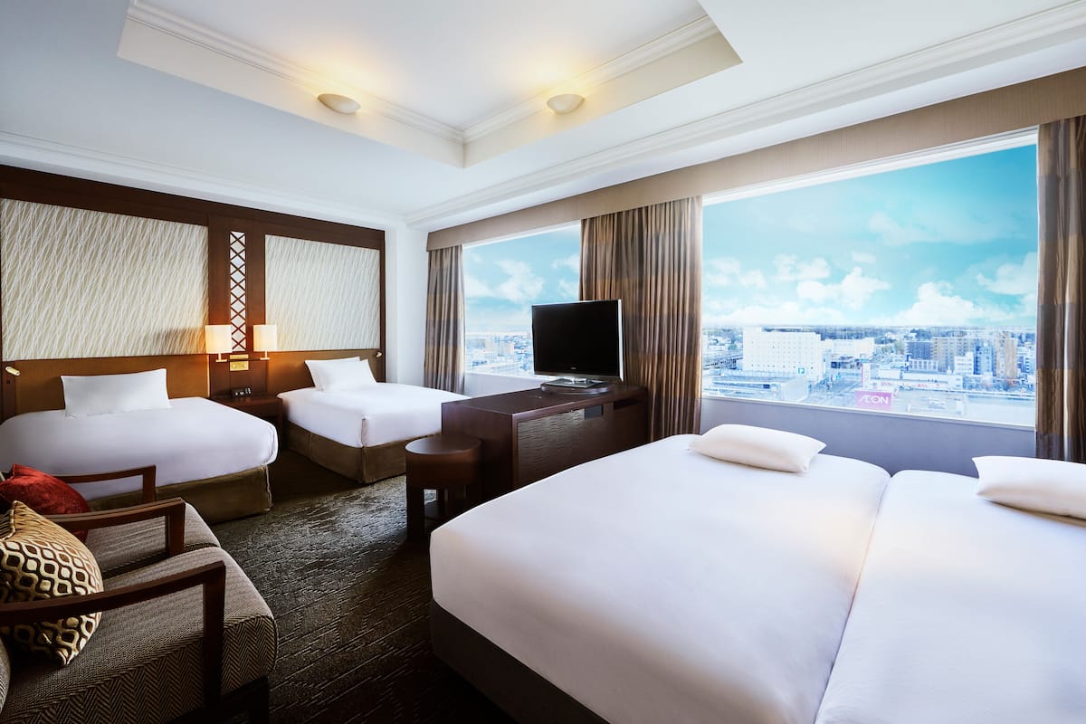 Standard Room, Multiple Beds (High Floor) | 1 bedroom, down comforters, desk, laptop workspace
