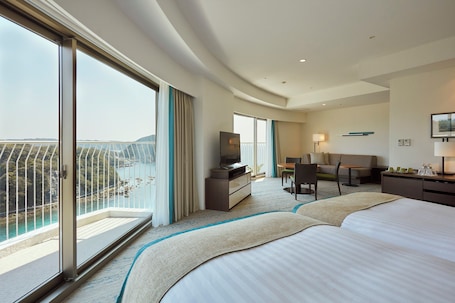 Ocean View Junior Suite, Non Smoking | Balcony view. Shimoda Tokyu Hotel