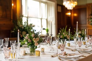 Indoor wedding