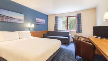 Desk, iron/ironing board, free cribs/infant beds, free WiFi