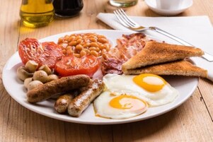 Daily full breakfast for a fee