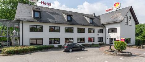 Façade de l’hébergement