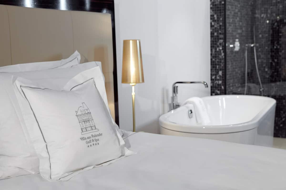 Peralatan tempat tidur premium, gebar bulu kapas, tilam berlapik