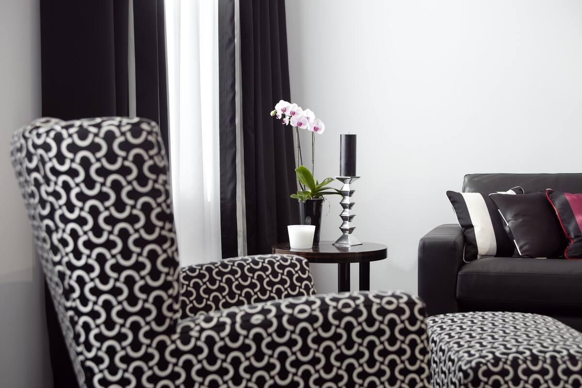 Deluxe suite | Luxe beddengoed, donzen dekbedden, pillowtop-bedden, een minibar