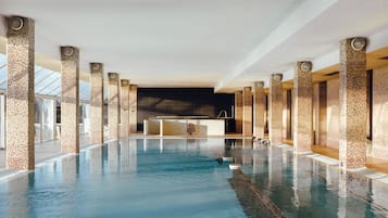 Couples treatment rooms, sauna, hot tub, steam room, body treatments