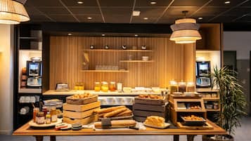 Dagelijks ontbijtbuffet (EUR 16 per persoon)