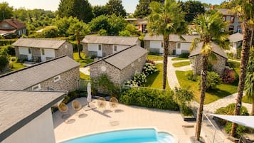 Standard-Doppelzimmer, 1 Schlafzimmer | Blick auf den Garten