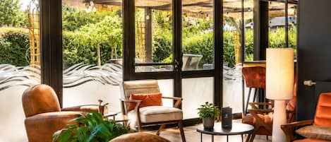 Garden views, open daily