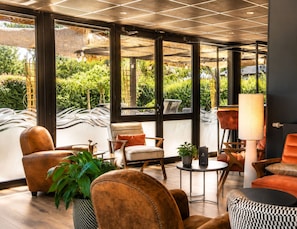 Garden views, open daily