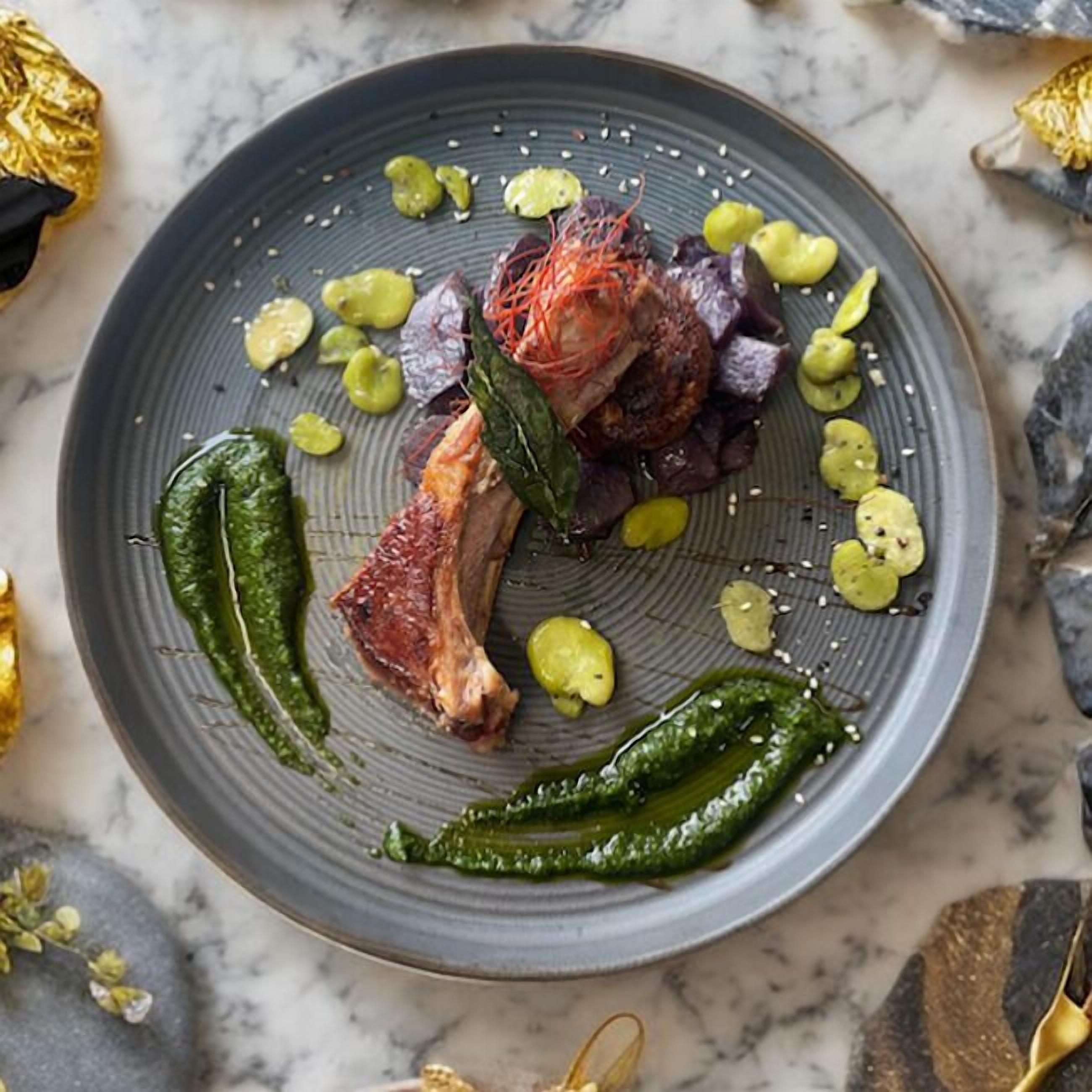 breakfast, lunch, dinner served; pool views