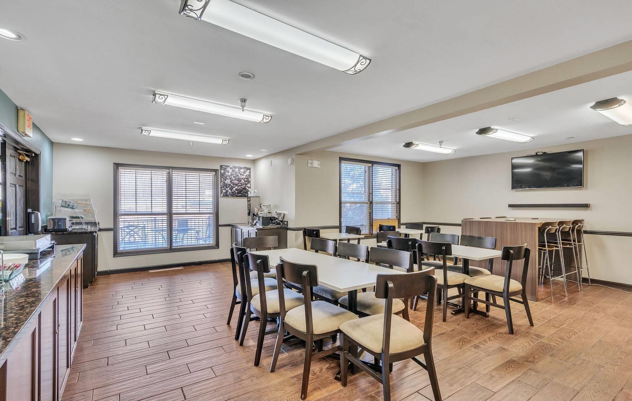 Petit déjeuner buffet compris tous les jours