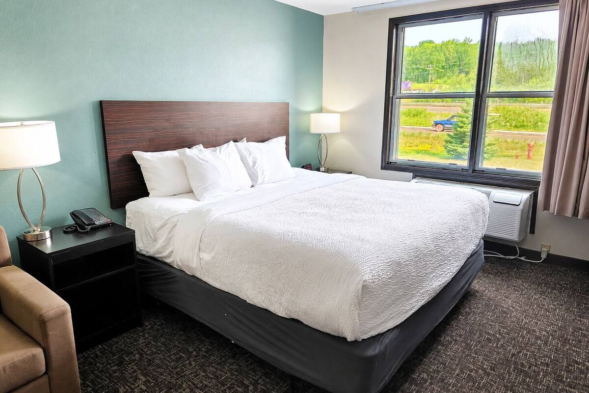 Suite, 1 King Bed with Sofa bed, Non Smoking, Jetted Tub
