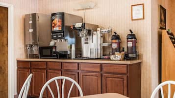 Free daily full breakfast
