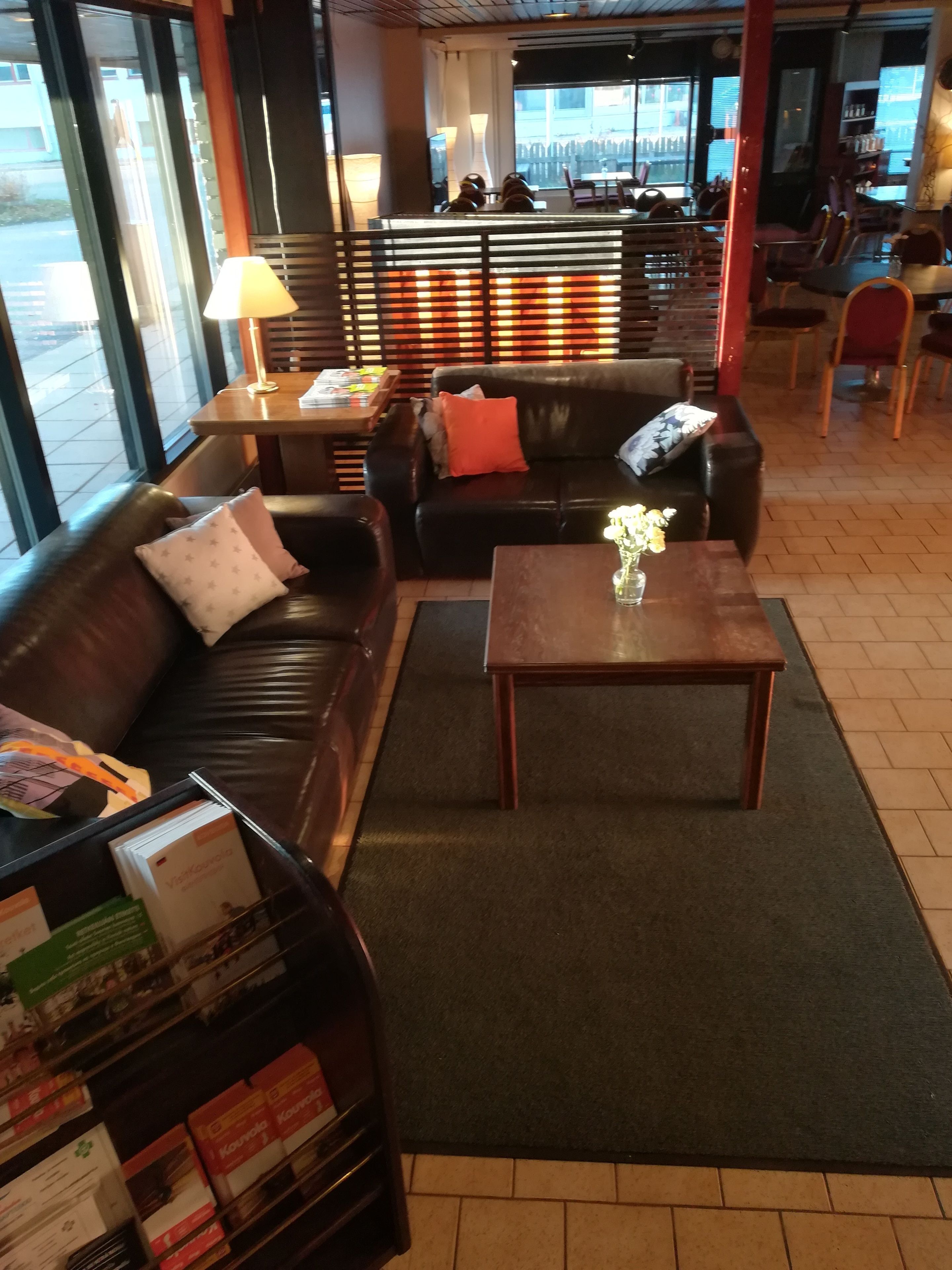 Àrea amb seients del vestíbul