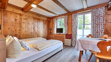 1 habitación, ropa de cama hipoalergénica y colchones con pillow-top