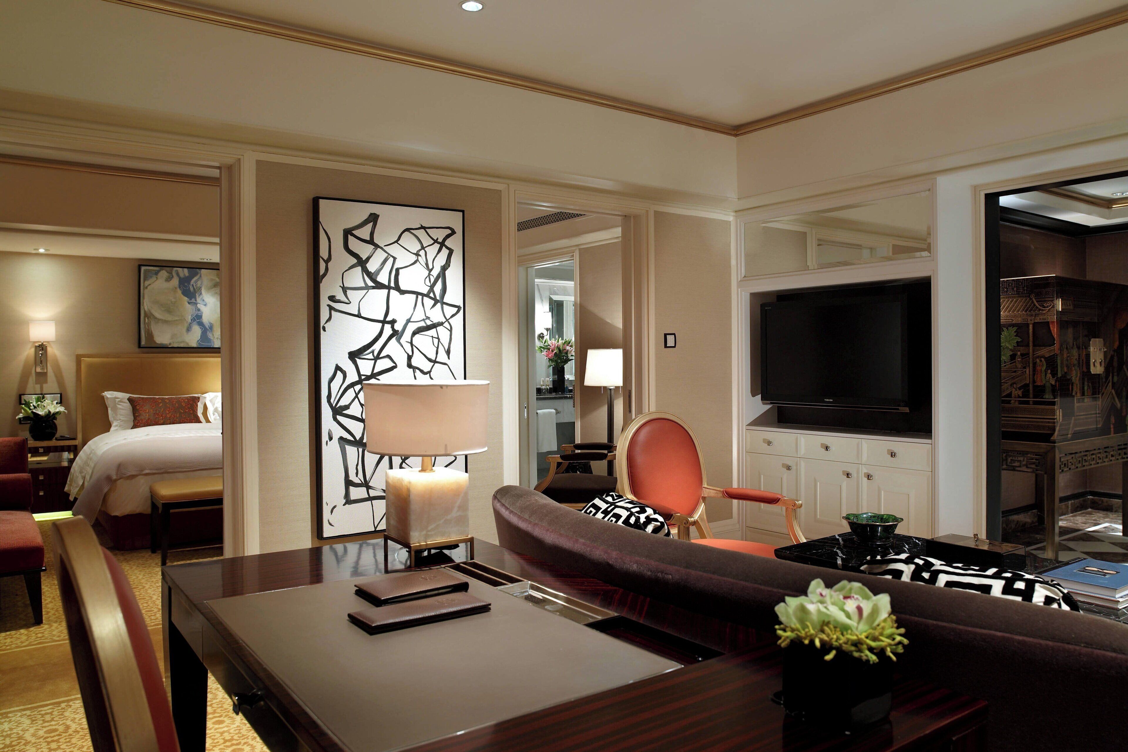 suite, 1 bedroom, city view | living room | 42-inch flat-screen tv with satellite channels, tv, dvd player