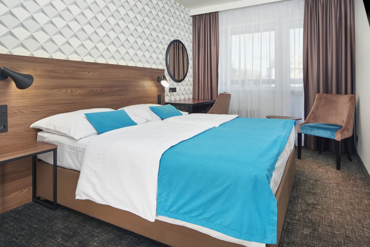 Chambre Deluxe, accès à la piscine | Vue de la chambre