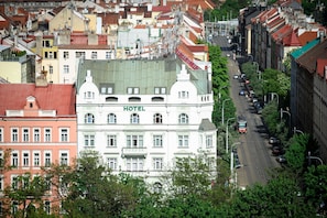 Fassade der Unterkunft