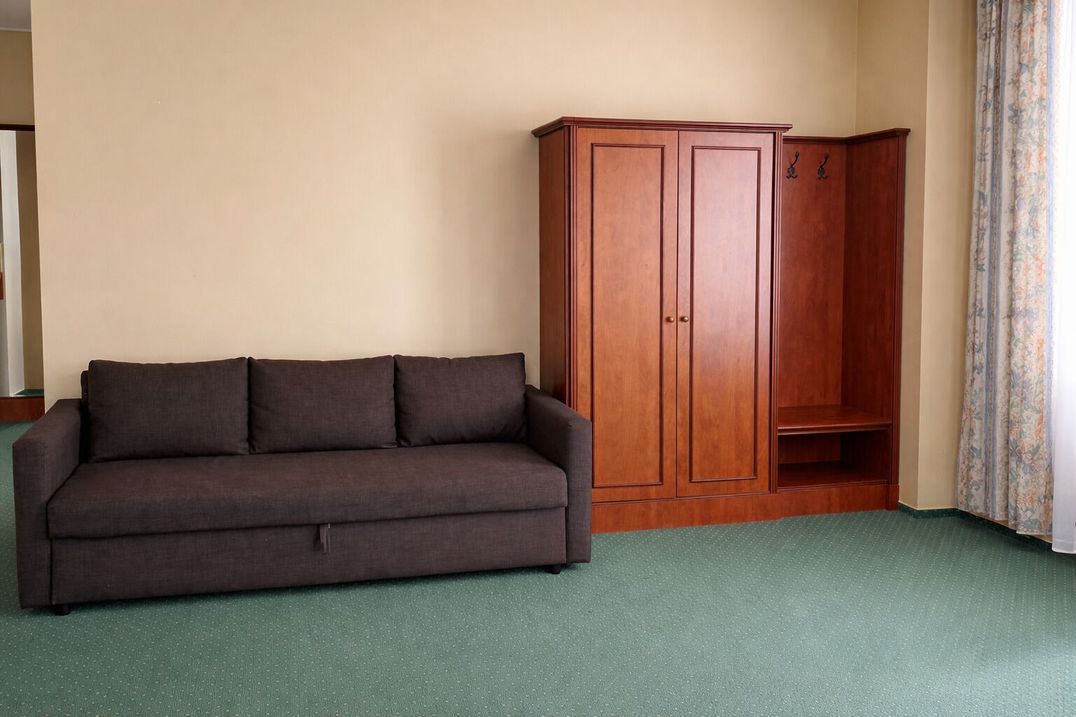 Deluxe studio suite | Woonruimte | Een 50-cm televisie met satellietzenders