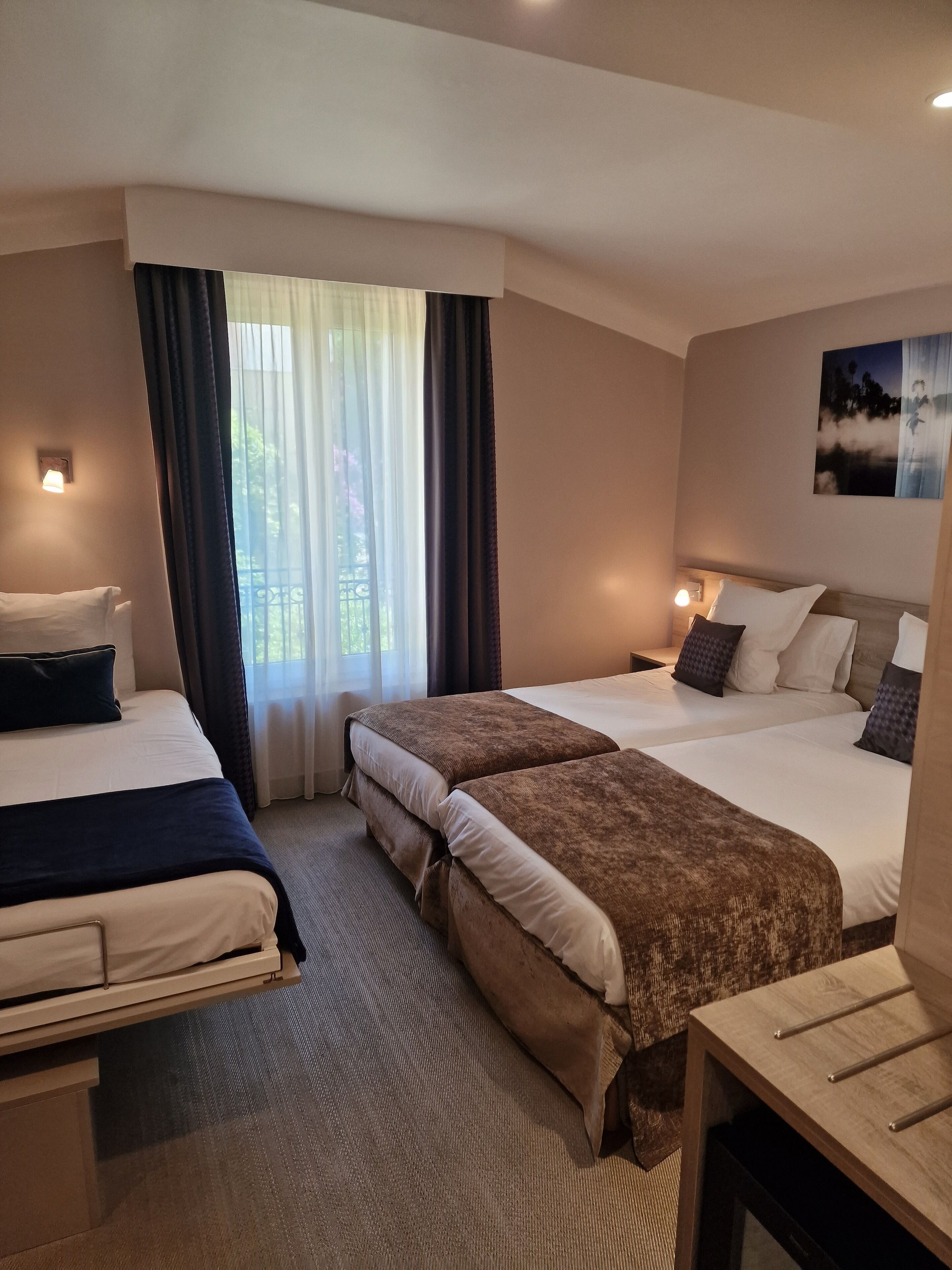superior triple room | 1 bedroom, premium bedding, memory-foam beds, in-room safe