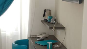 Double or Twin Room, patio side | Premium bedding, memory foam beds, in-room safe, individually decorated