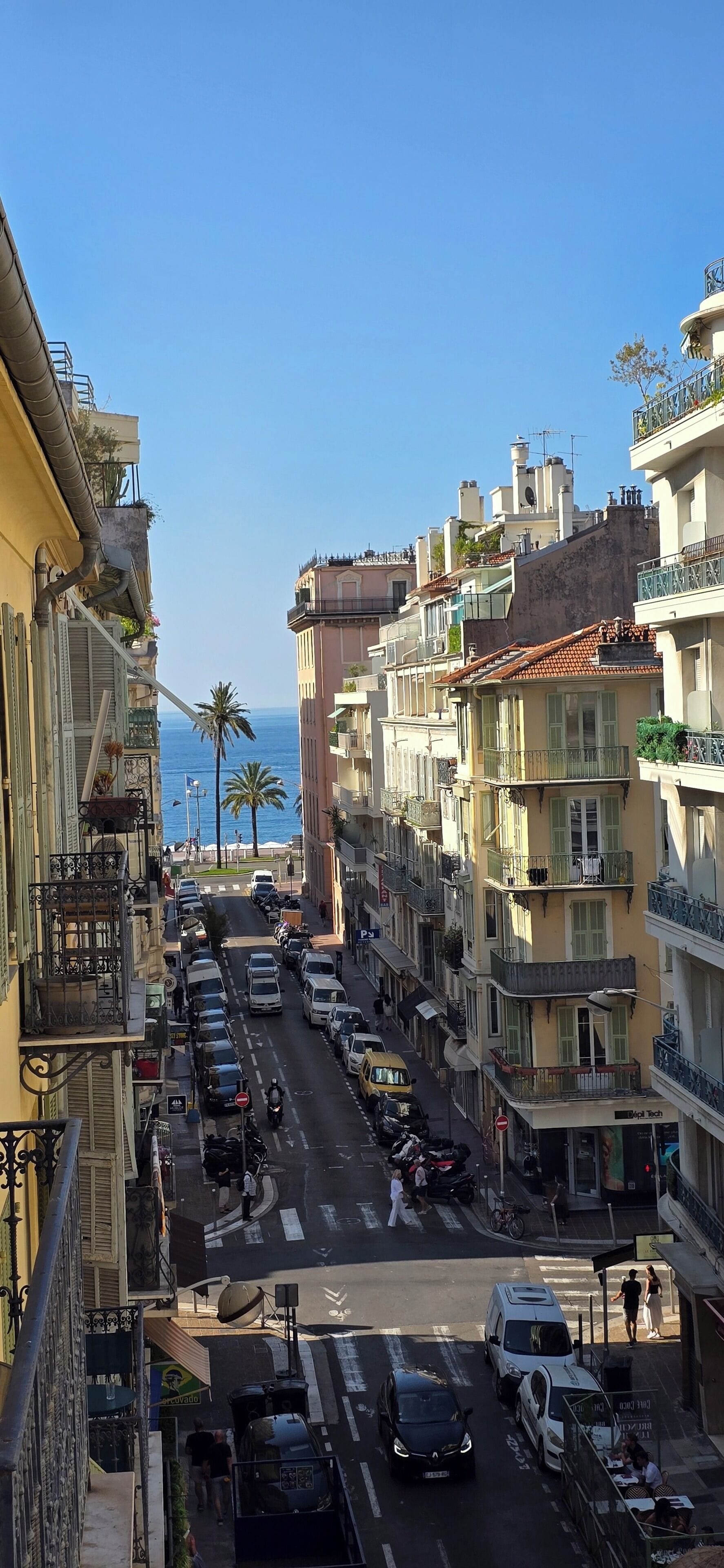 4th floor apartment without elevator. | View from room