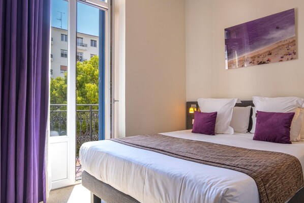 1 bedroom, premium bedding, memory foam beds, in-room safe