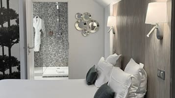 1 habitación y ropa de cama de alta calidad