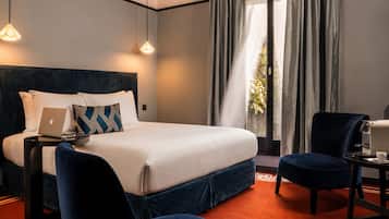 Exclusive Room | Premium bedding, Select Comfort beds, in-room safe, desk