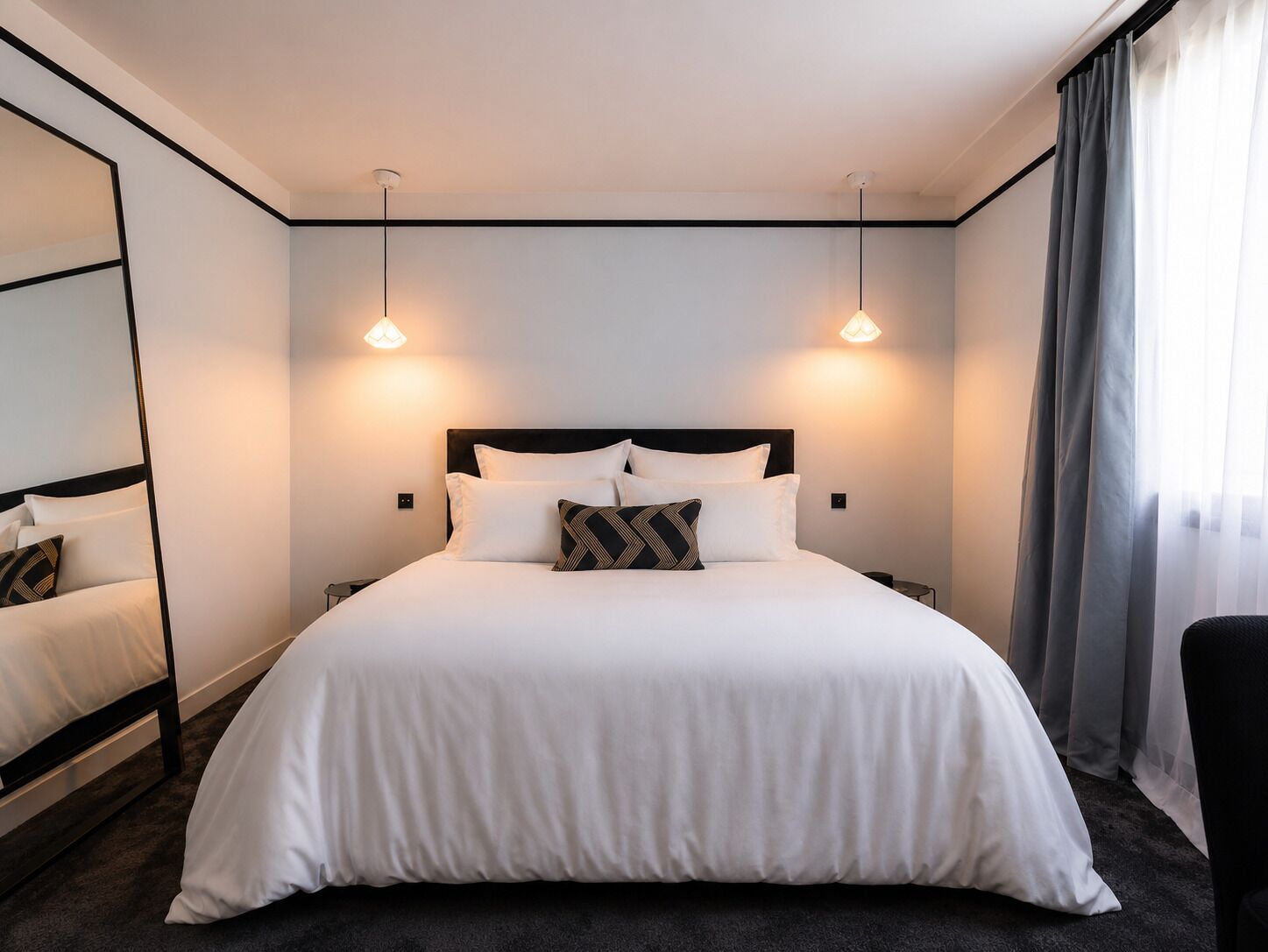 Habitación Deluxe, vistas al jardín | Ropa de cama de alta calidad, colchones Select Comfort, caja fuerte