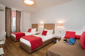 Superior Triple Room | Minibar, in-room safe, soundproofing, rollaway beds