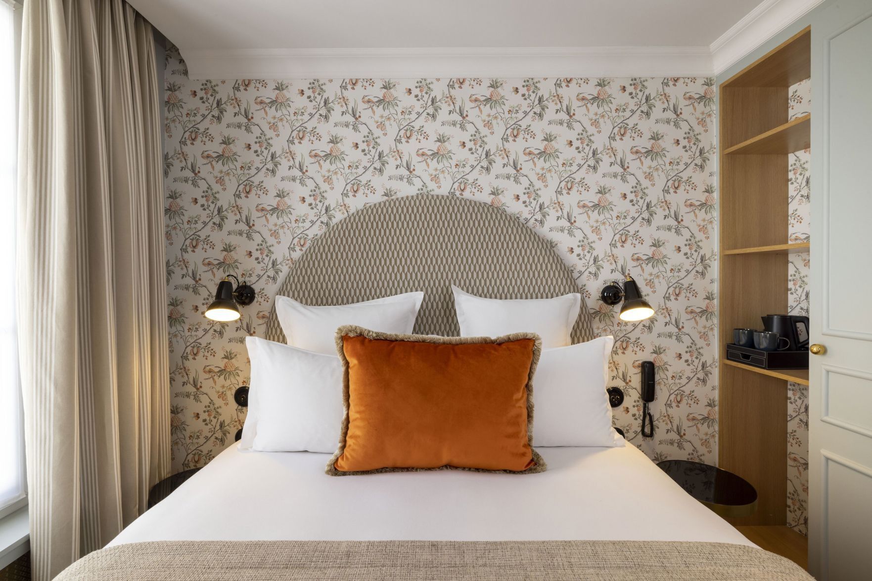 Premium bedding, memory foam beds, in-room safe, desk