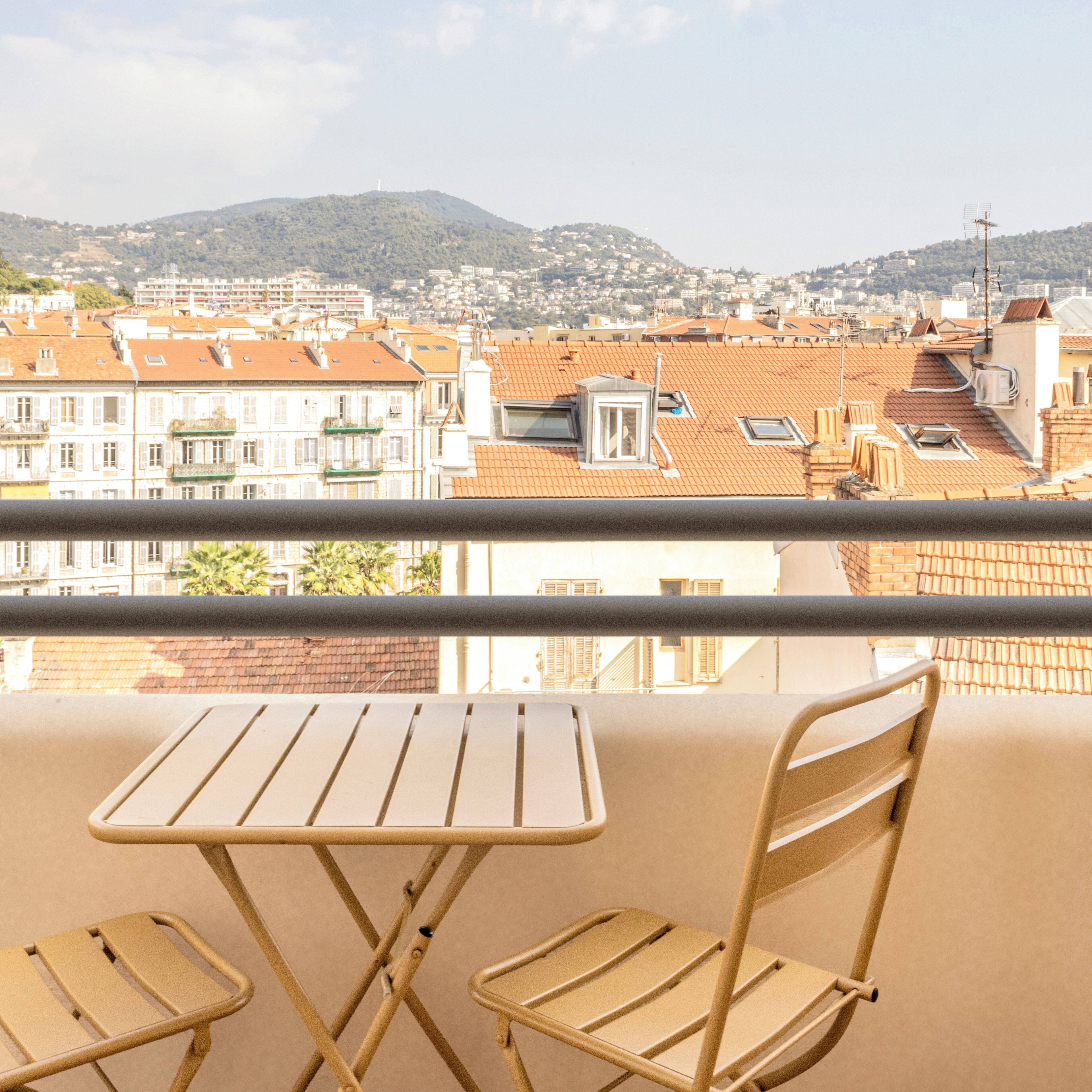 Comfort Double Room, Terrace | Minibar, in-room safe, desk, blackout drapes