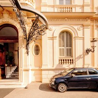 Fachada de la propiedad