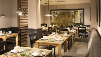 Daily buffet breakfast (EUR 13 per person)