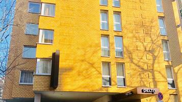 Voorkant van accommodatie