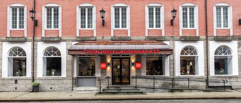 Fassade der Unterkunft