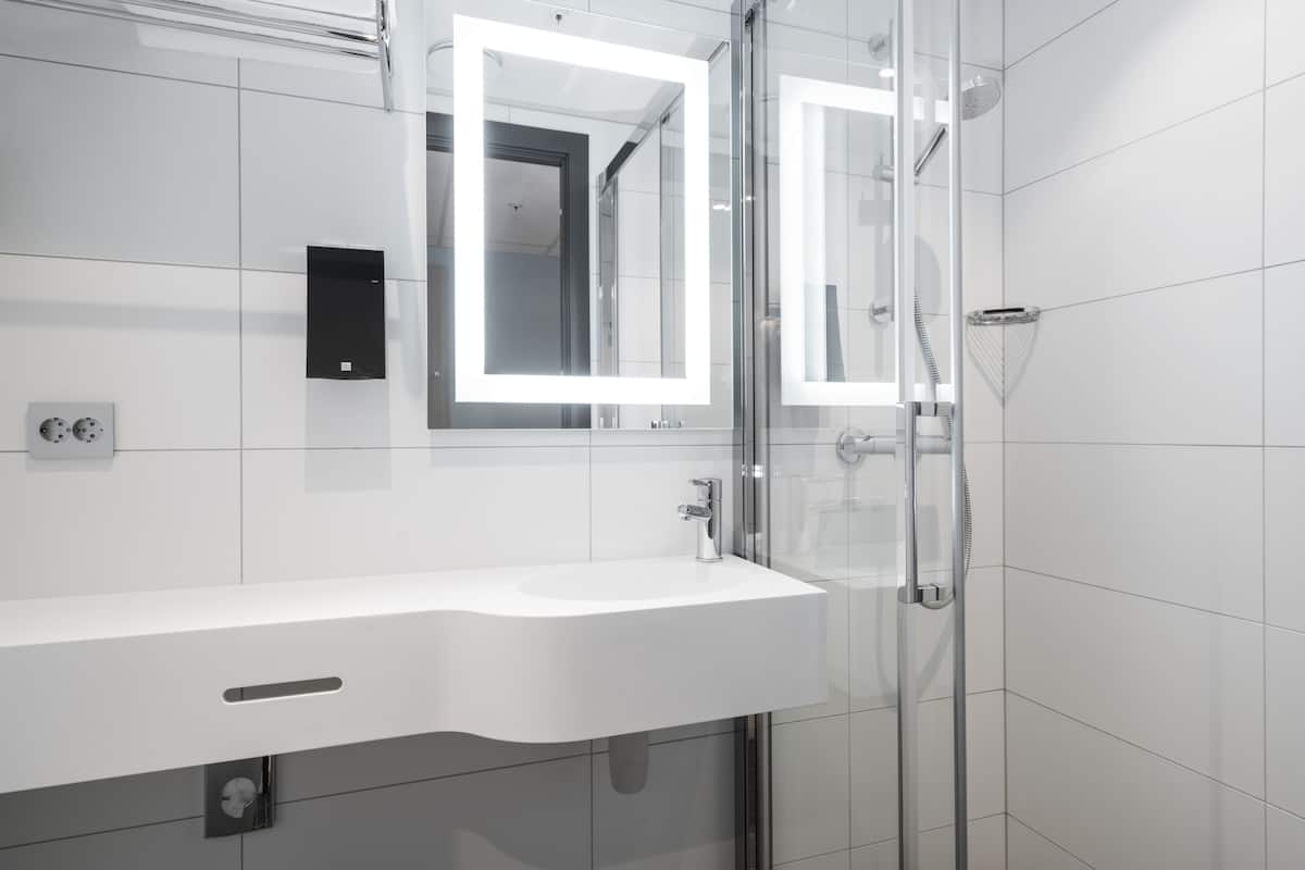 business room, non smoking | bathroom | shower, free toiletries, hair dryer, towels