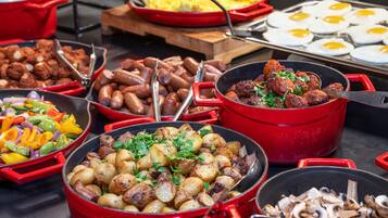 Dagelijks ontbijtbuffet inbegrepen