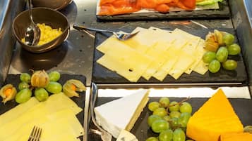 Komplett frokost er inkludert hver dag