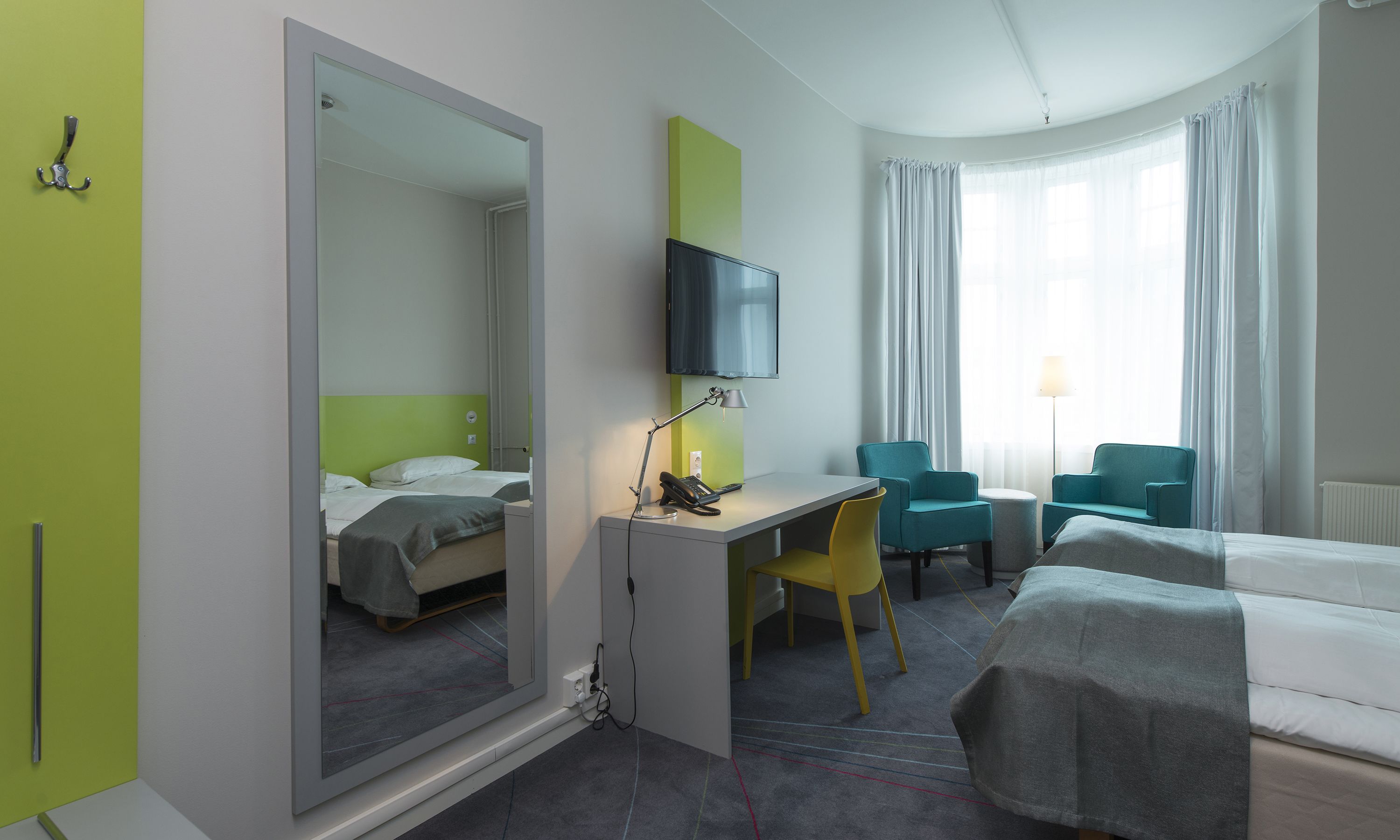 standard twin room, non smoking | 1 bedroom, desk, laptop workspace, free wifi