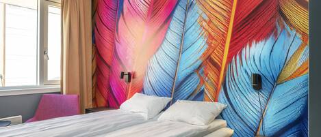 Wifi gratis y ropa de cama