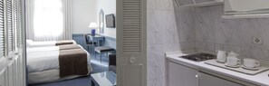 Studio (3 people) | Pillowtop beds, minibar, in-room safe, desk - Espahotel Gran Via (Madrid)