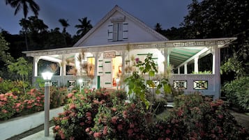 Front of property – evening/night