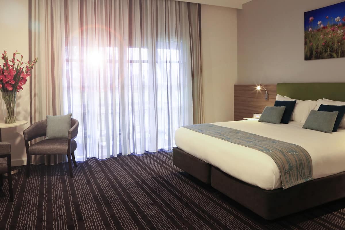 In-room safe, desk, blackout drapes, iron/ironing board