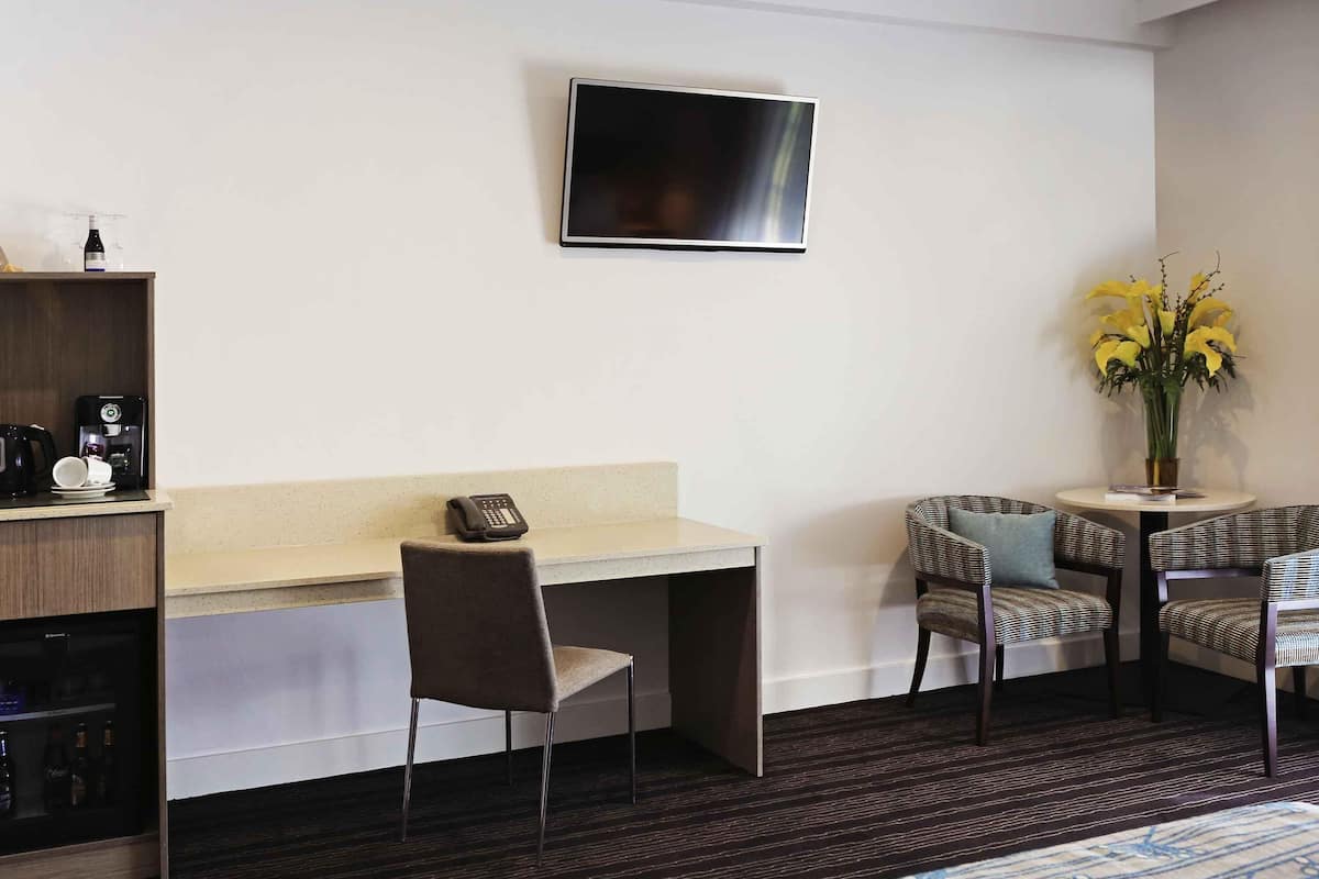 In-room safe, desk, blackout drapes, iron/ironing board