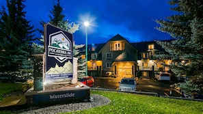 Front of property - evening/night
