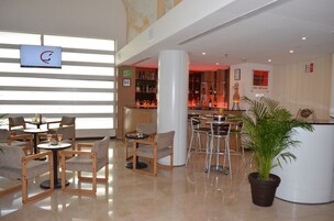 Sala de estar en el lobby