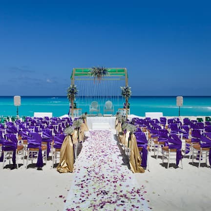 Indoor wedding